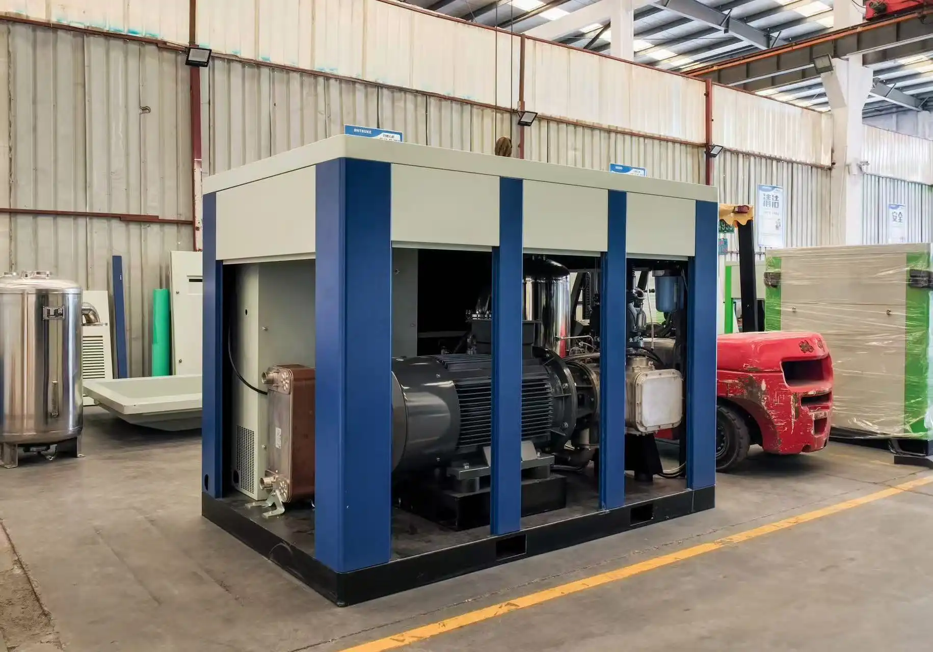 Air compressor 24 Water-Lubricated Oil-Free Screw Compressors product range from WEISIDUN