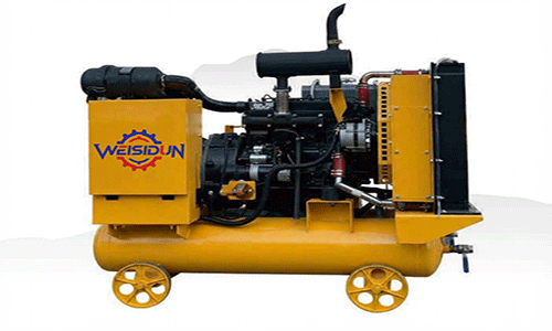 Twin-tank Diesel Screw Compressor