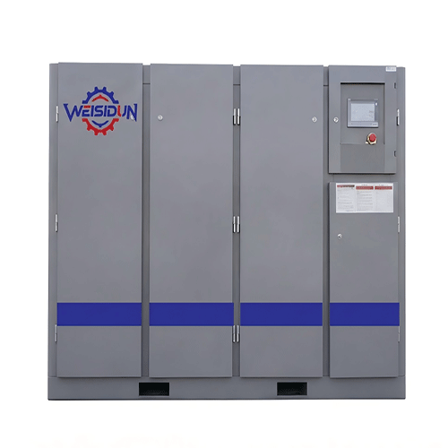 Two‑Stage Screw Compressor - Side View