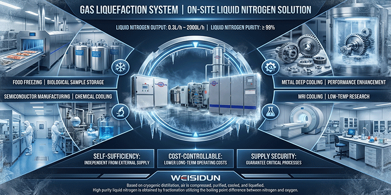 Liquid Nitrogen Generator & Gas Liquefaction System