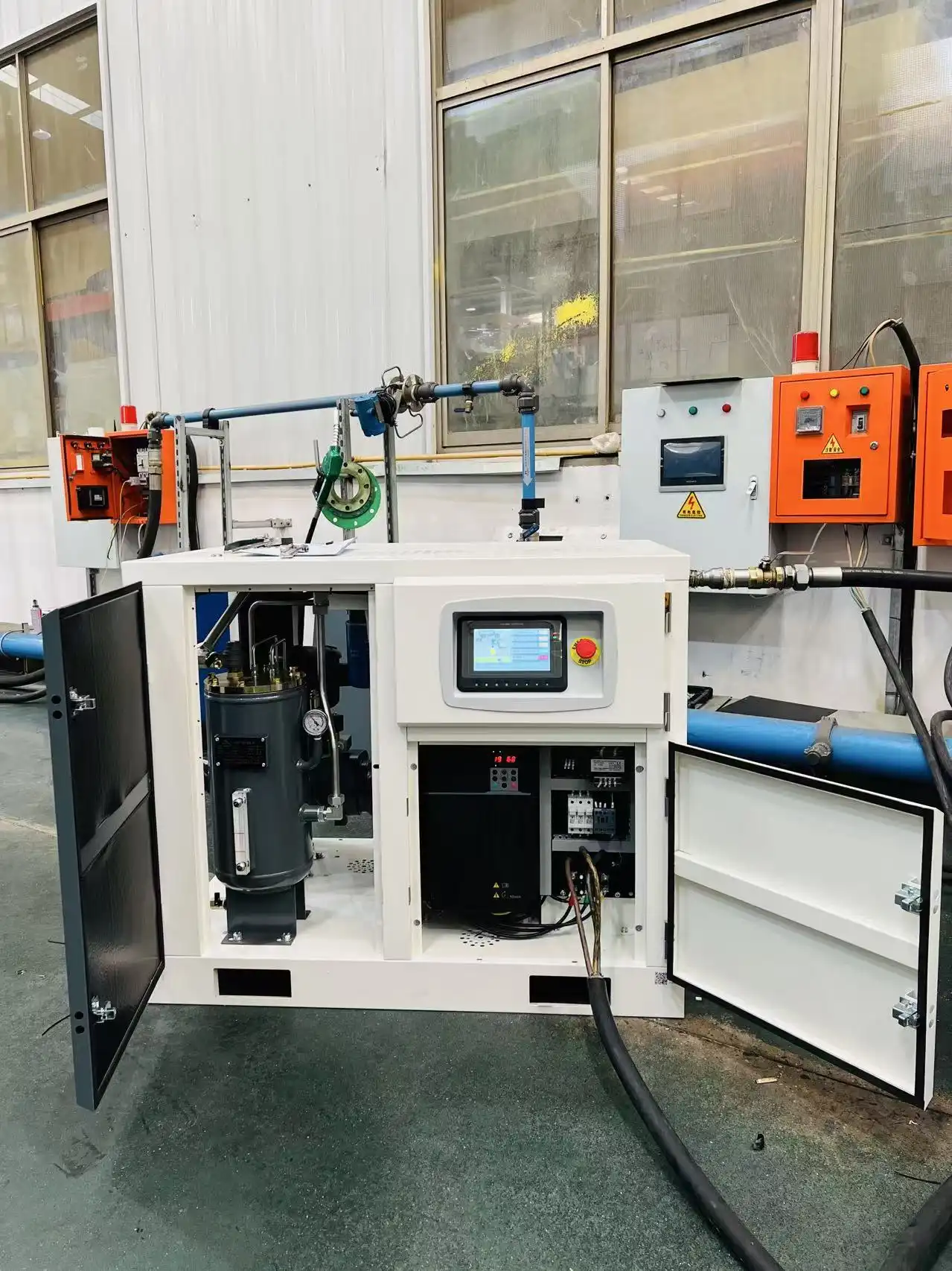 VSD Screw Air Compressor Testing