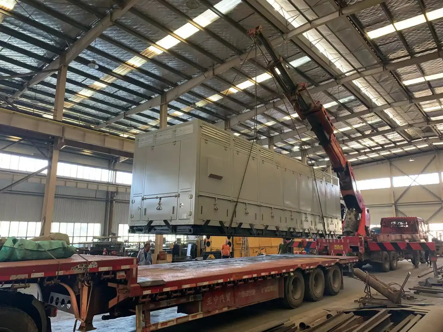 CNC machining center for nitrogen equipment