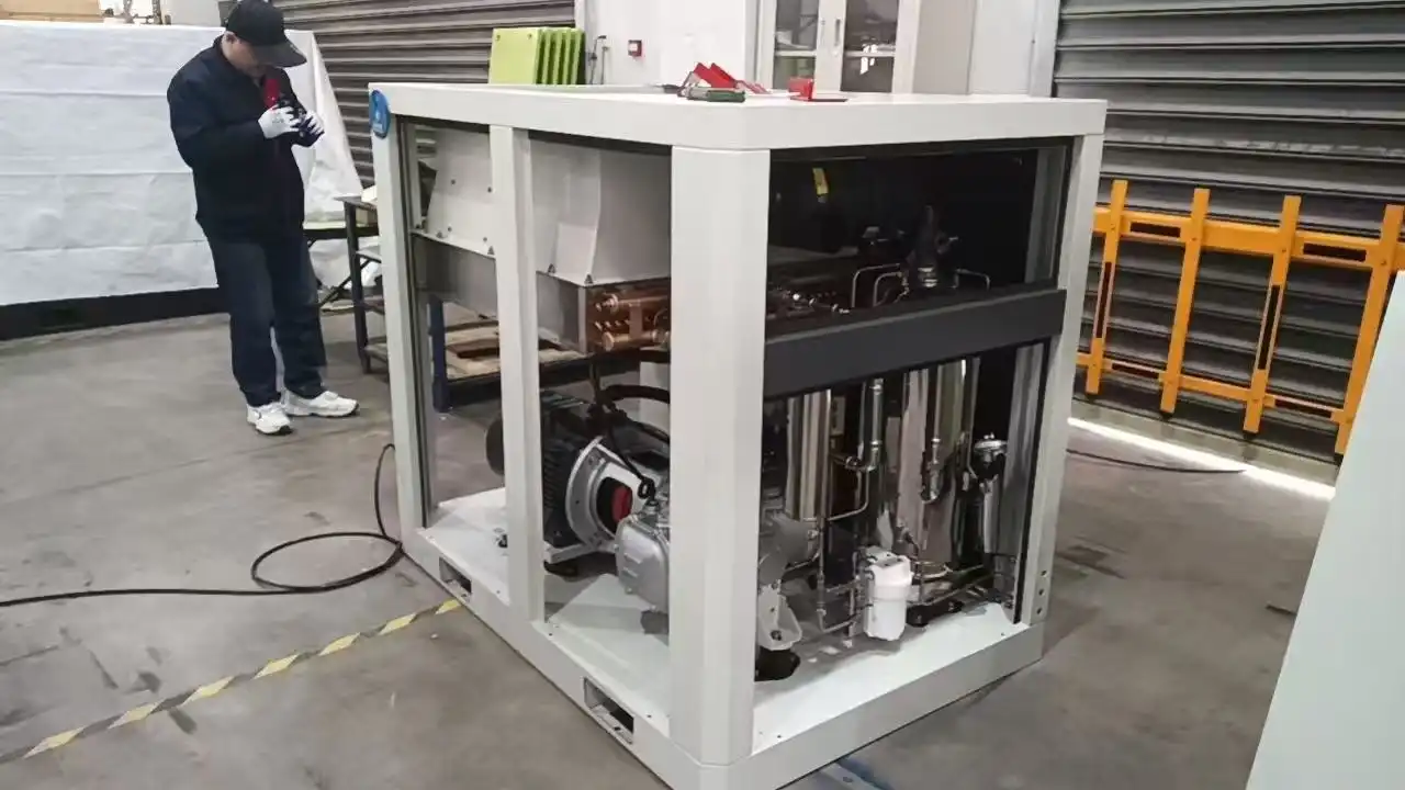 Oil-Free Water Lubricated Screw Compressor