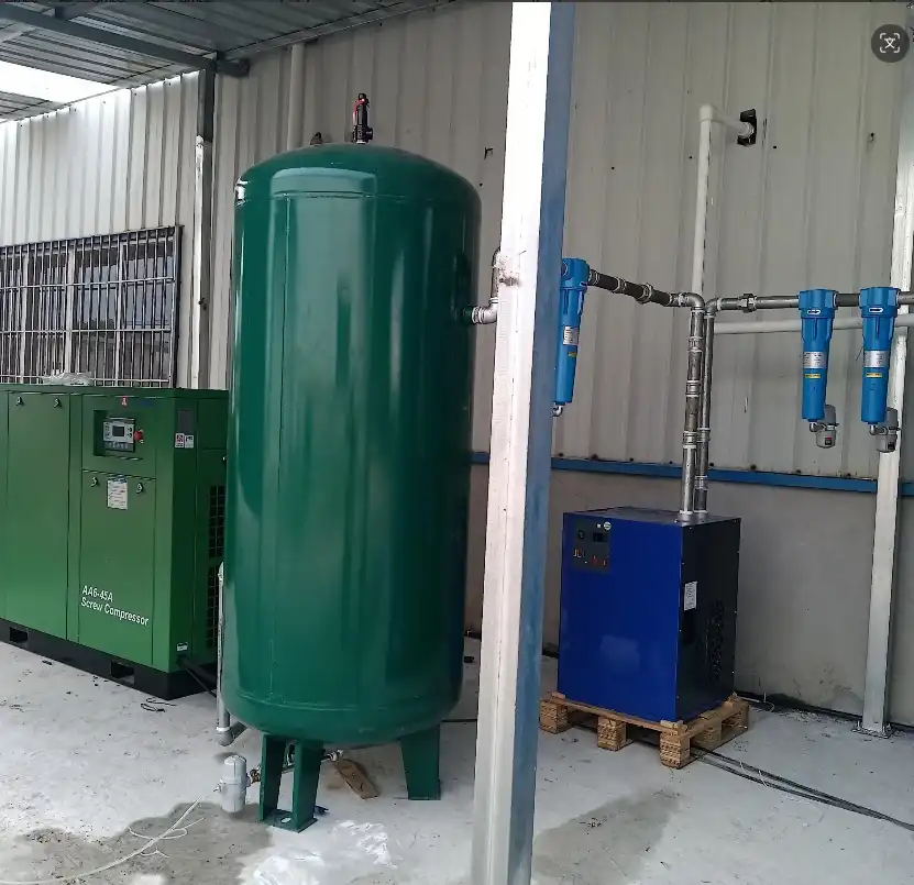 PSA nitrogen generator for chemical plant - control system