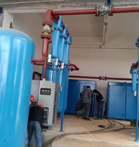 PSA nitrogen generator for new materials - installation