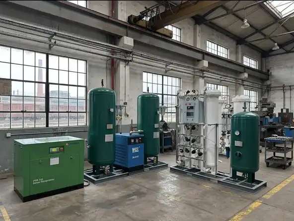 Quality control and testing area