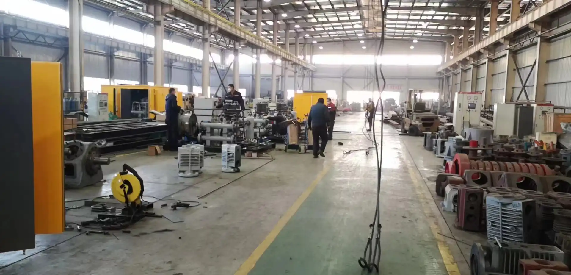 Membrane nitrogen generator production